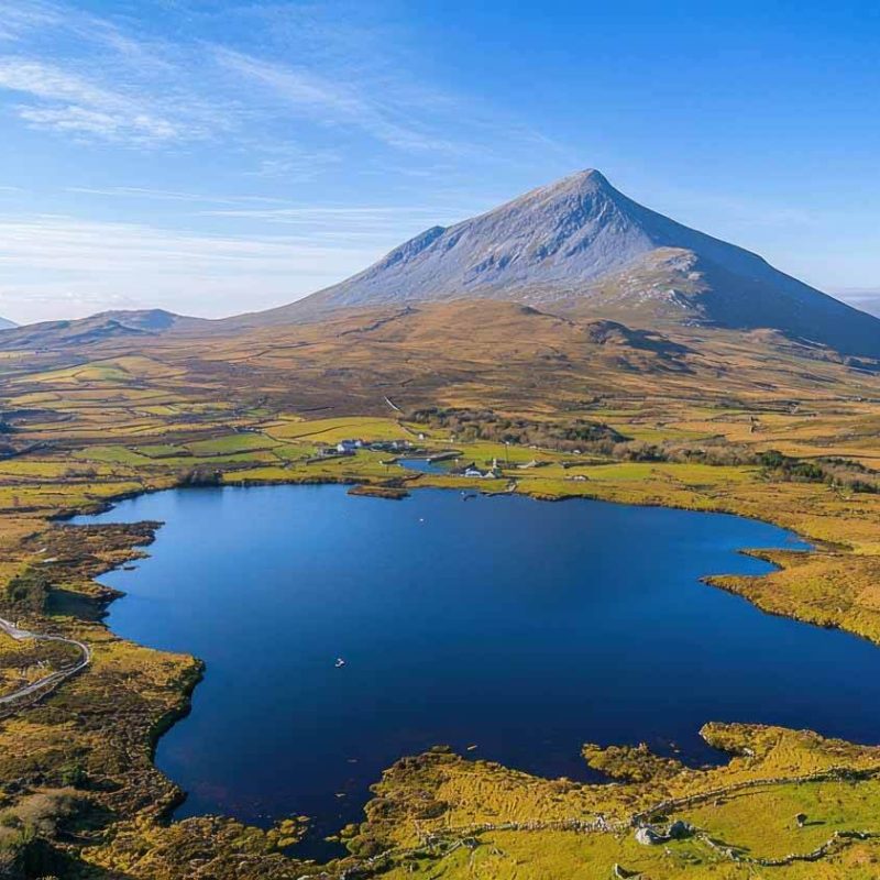 Croagh Patrick from a drone
