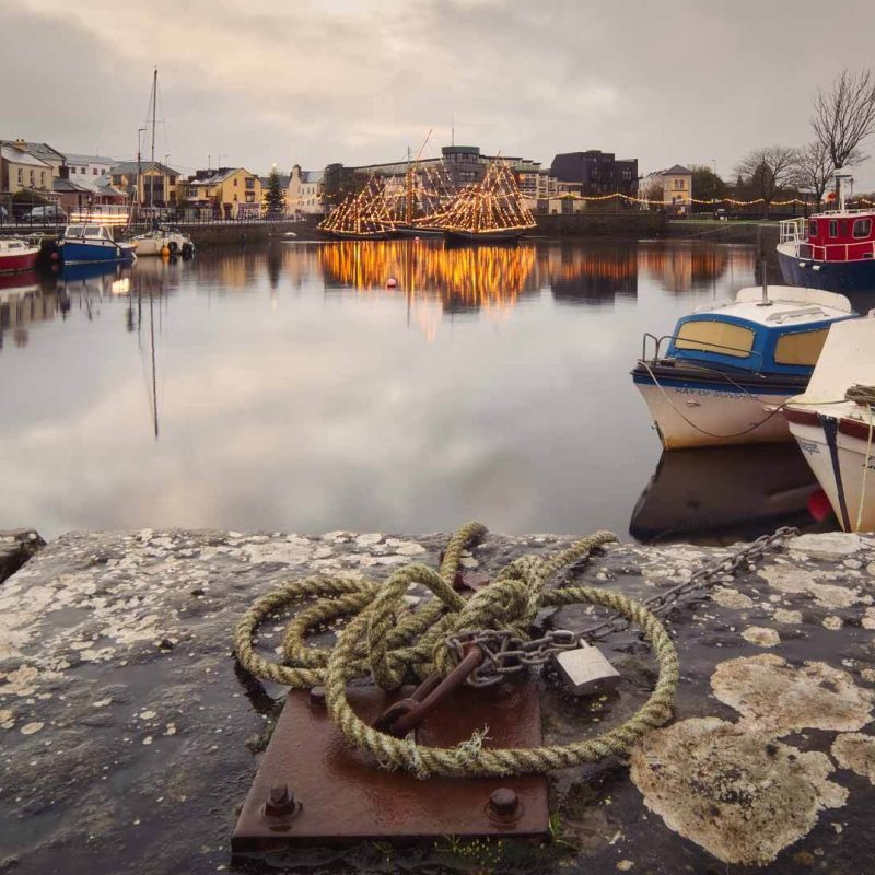Boats in Galway City