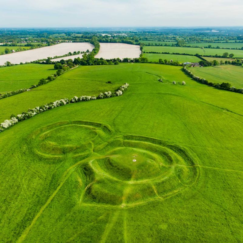 Hill of tara in the boyne valley