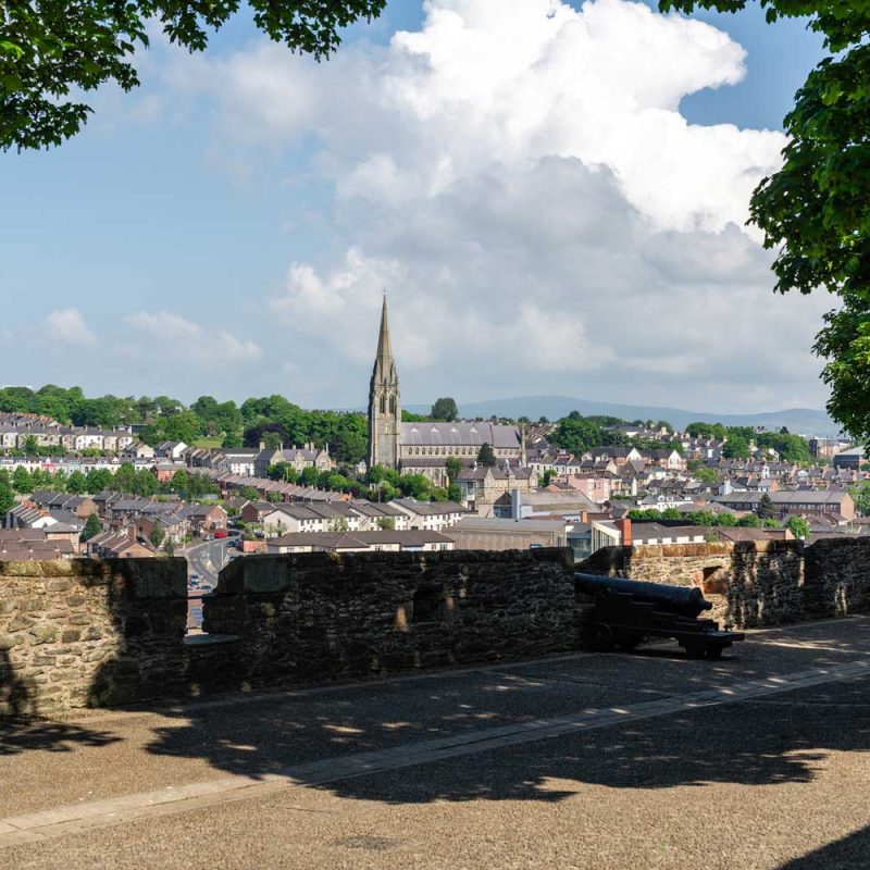 Overlooking Derry City