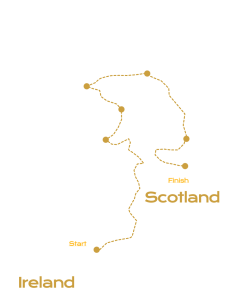 6 Day Scotland Skye High route map