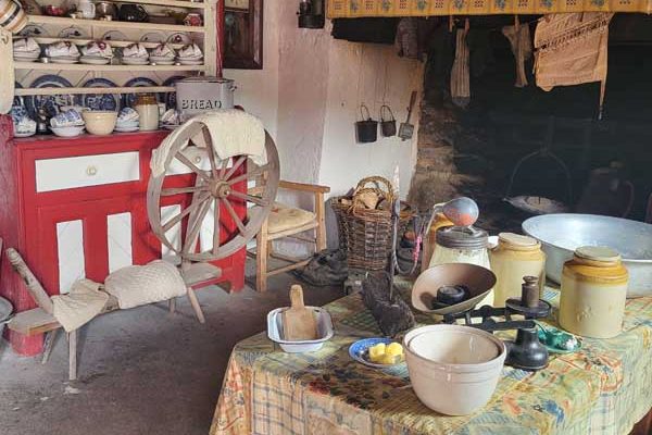 A showcase of old Irish life in a traditional cottage