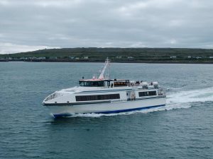 Ferry to the Aran Islands from Galway Dock