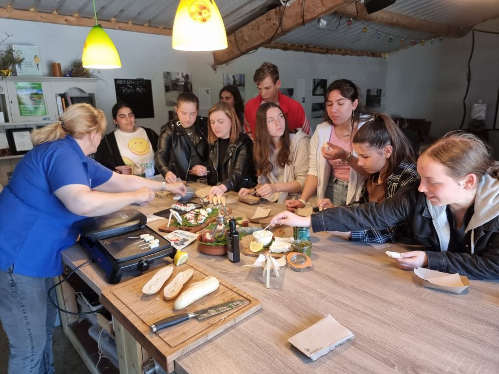 Buffalo cheese tasting